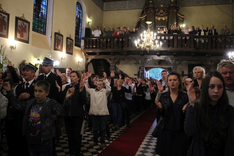 Powitanie ikony MB Częstochowskiej w Chojnacie