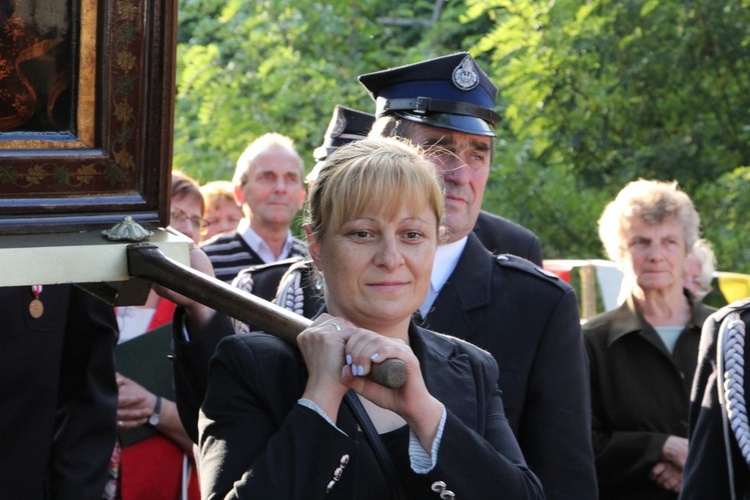 Powitanie ikony MB Częstochowskiej w Chojnacie