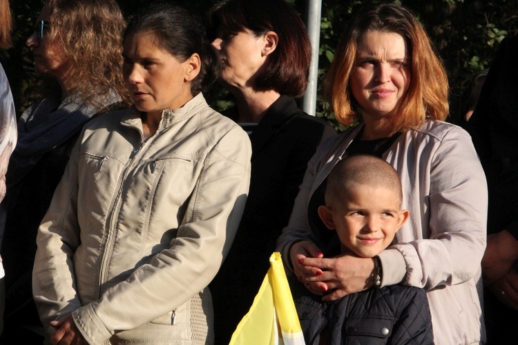 Powitanie ikony MB Częstochowskiej w Chojnacie