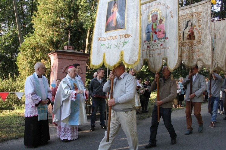 Powitanie ikony MB Częstochowskiej w Chojnacie