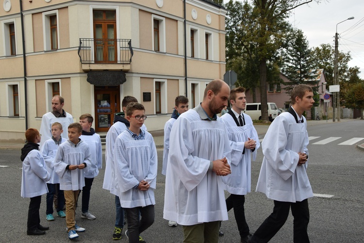 Powitanie ikony MB Częstochowskiej w Mszczonowie