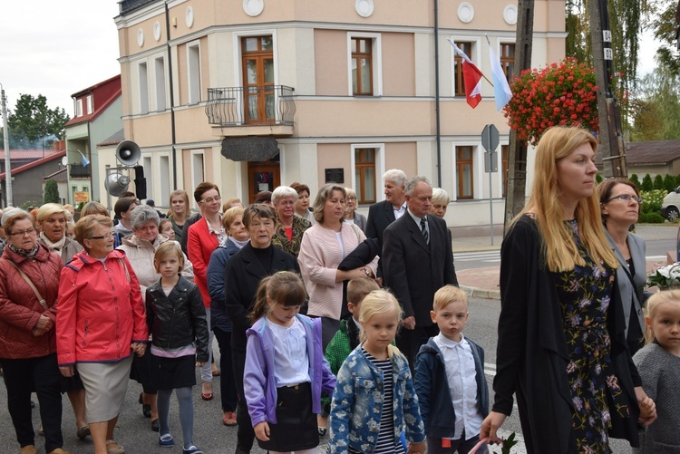 Powitanie ikony MB Częstochowskiej w Mszczonowie