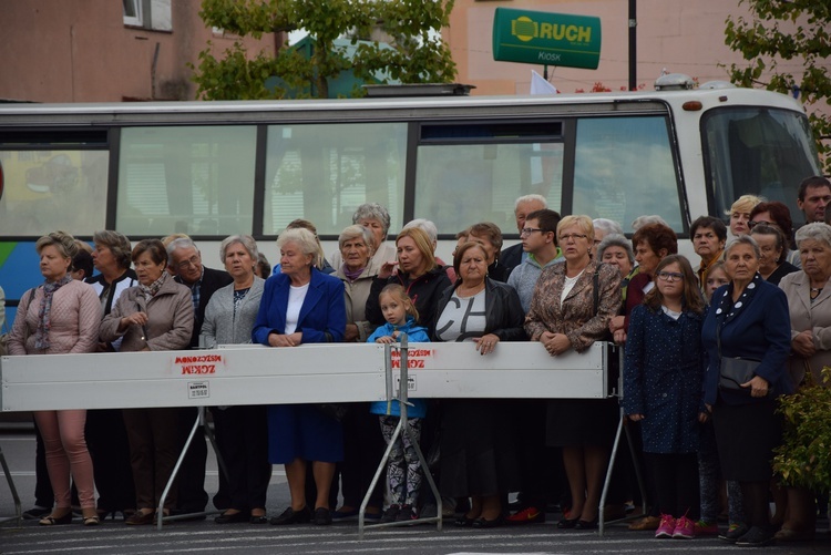 Powitanie ikony MB Częstochowskiej w Mszczonowie