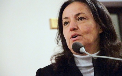 Myrna Nazzour, mistyczka z Syrii, 20 września gościła w Krakowie.