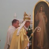 Powitaniu obrazu Jezusa Miłosiernego w cieszyńskim kościele św. Marii Magdaleny przewodniczył bp Roman Pindel
