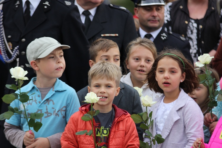 Powitanie ikony MB Częstochowskiej w Radziejowicach