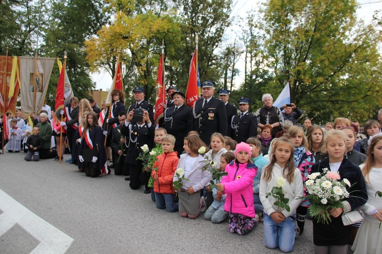 Powitanie ikony MB Częstochowskiej w Radziejowicach