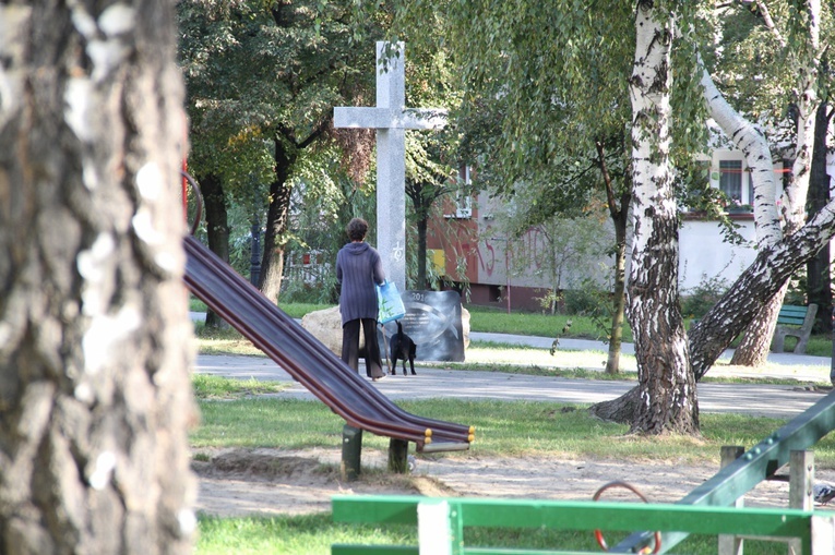 Nowy krzyż w Mysłowicach