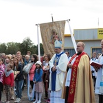 Powitanie ikony MB Częstochowskiej w Skułach