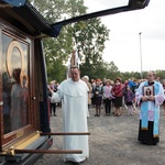 Powitanie ikony MB Częstochowskiej w Skułach