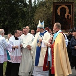 Powitanie ikony MB Częstochowskiej w Skułach