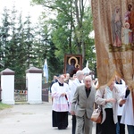 Powitanie ikony MB Częstochowskiej w Skułach