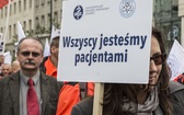 Protest służby zdrowia