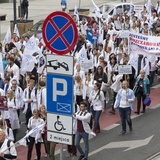 Protest służby zdrowia