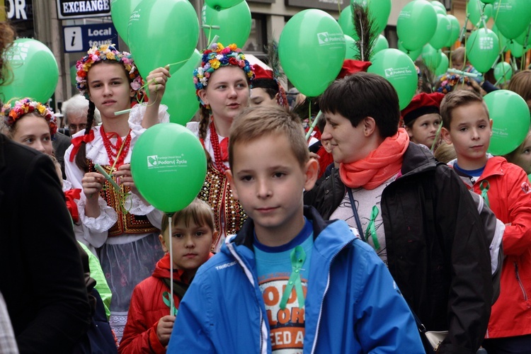 Marsz Nadziei i Życia Fundacji Urszuli Smok "Podaruj Życie" 2016