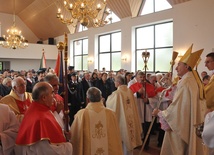 Poświęcenie kościoła pomocniczego w Stradomce