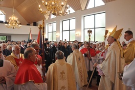 Poświęcenie kościoła pomocniczego w Stradomce