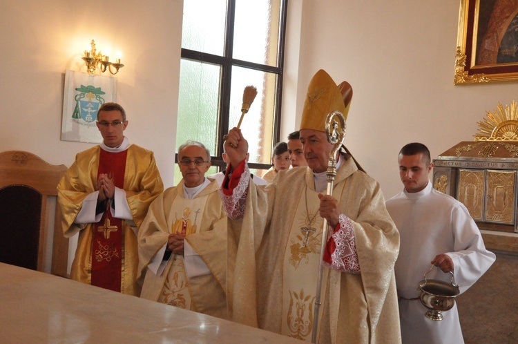 Kościół pomocniczy w Stradomce - poświęcenie