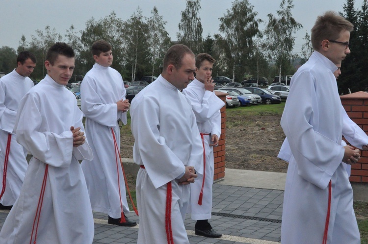 Kościół pomocniczy w Stradomce - poświęcenie