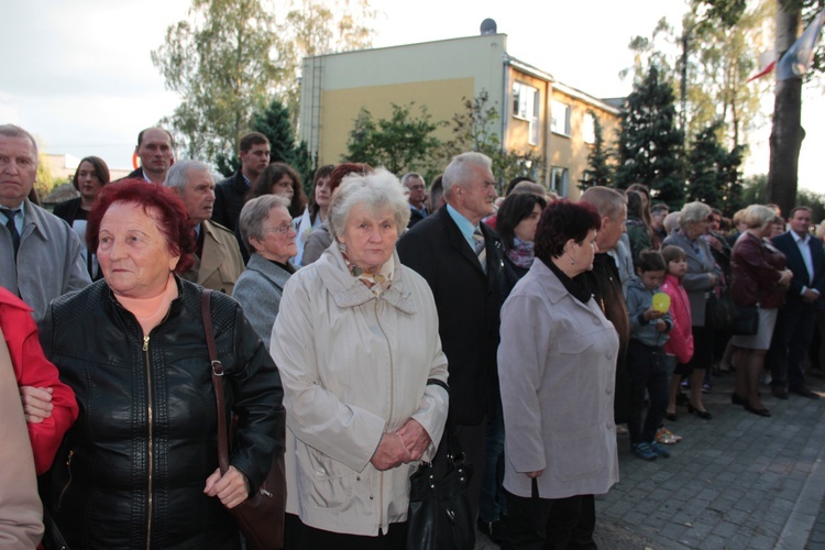 Powitanie ikony MB Częstochowskiej w Lutkówce