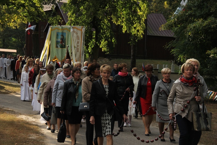 Powitanie ikony MB Częstochowskiej w Lutkówce