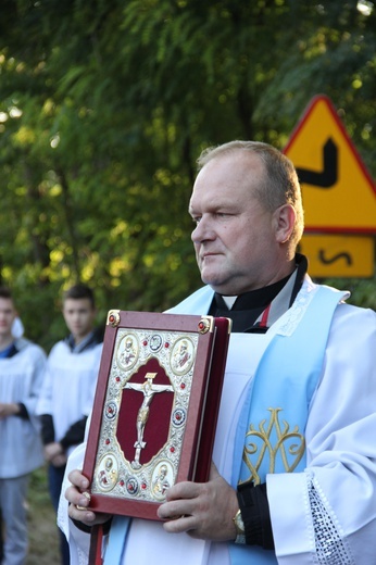 Powitanie ikony MB Częstochowskiej w Lutkówce