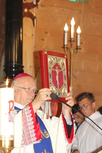 Powitanie ikony MB Częstochowskiej w Lutkówce