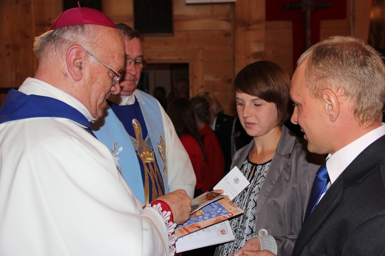 Powitanie ikony MB Częstochowskiej w Lutkówce