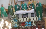 Uroczystości jubileuszowe 25 września w Żdżarach rozpoczęły się Mszą św. 