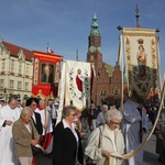 Procesja z relikwiami św. Stanisława i św. Doroty