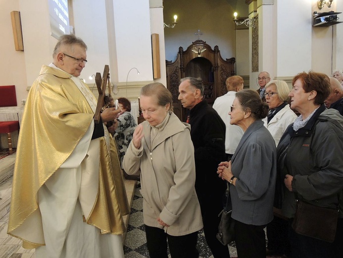 Peregrynacja krzyża św. Jana Pawła II w Bielsku-Białej