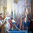 Jules Lenepveu 1819-1898, "Koronacja Karola VII", 1889-1890, Panteon, Paryż