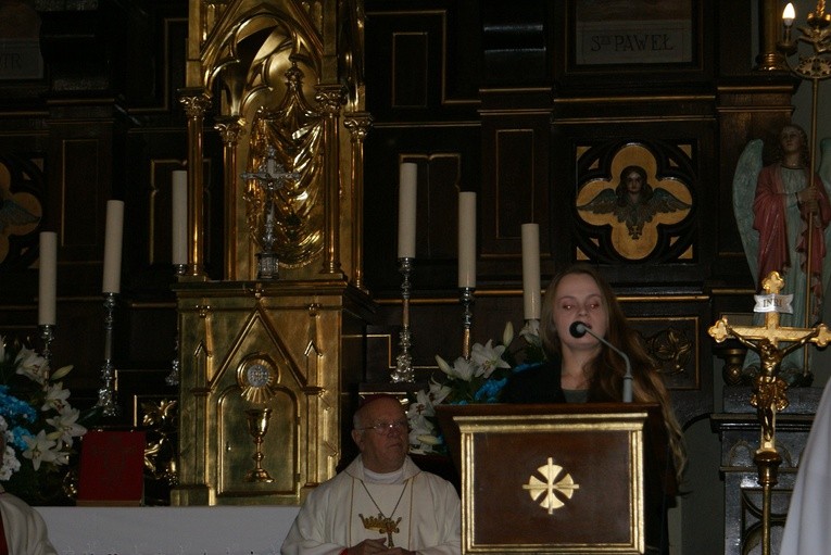 Powitanie ikony MB Częstochowskiej w Lubani