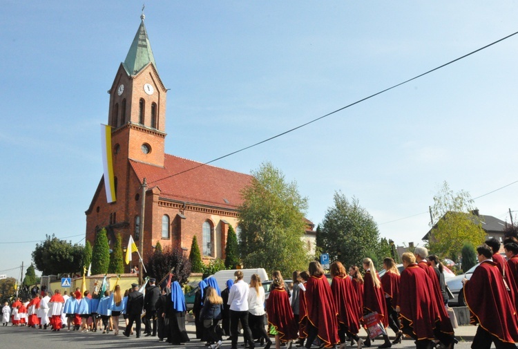 Poświęcenie kościoła w Ostrożnicy