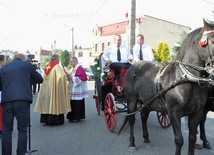 Poświęcenie kościoła w Ostrożnicy