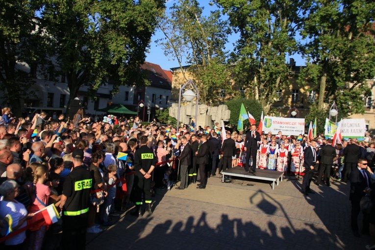 Spotkanie Prezydenta RP z mieszkańcami Strzelec Opolskich