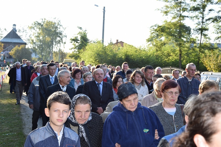 Powitanie MB Częstochowskiej w Lewinie