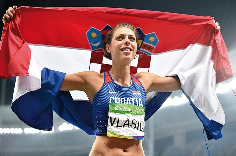 Chorwatka Blanka Vlašić  jest dwukrotną medalistką olimpijską, jedną z najlepszych na świecie  lekkoatletek skaczących wzwyż.