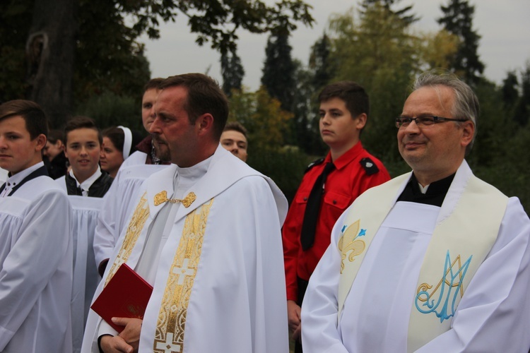 Powitanie ikony MB Częstochowskiej w Żdżarach