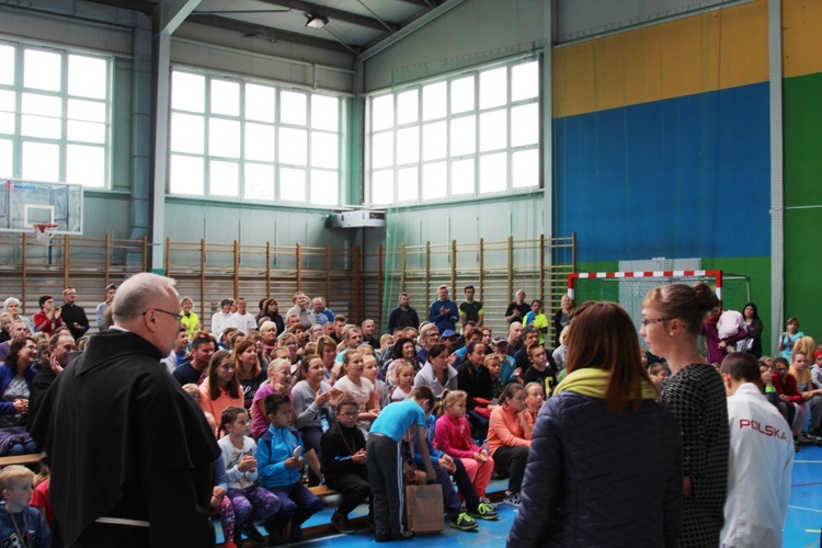 Bieg im. bł. o. Michała Tomaszka w Łękawicy - 2016