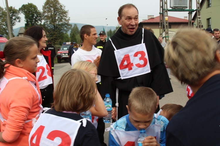 Bieg im. bł. o. Michała Tomaszka w Łękawicy - 2016