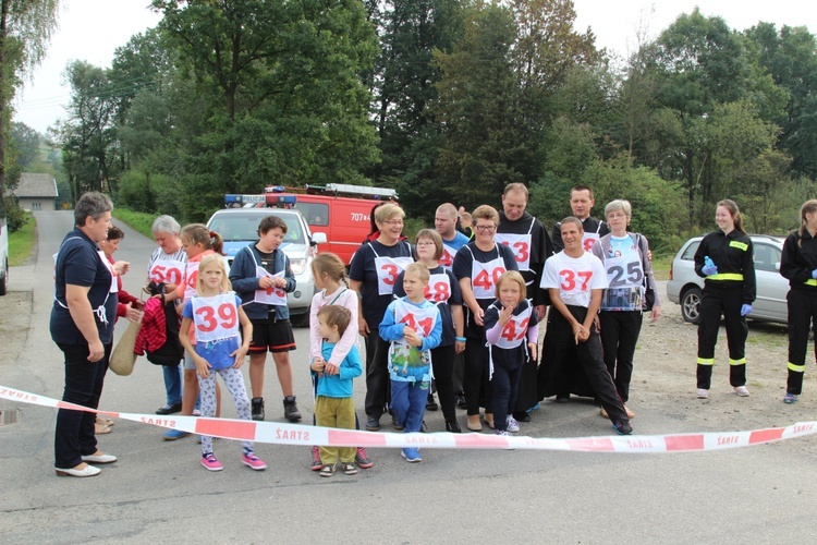 Bieg im. bł. o. Michała Tomaszka w Łękawicy - 2016