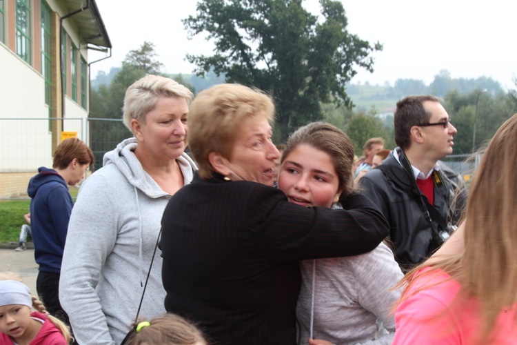 Bieg im. bł. o. Michała Tomaszka w Łękawicy - 2016