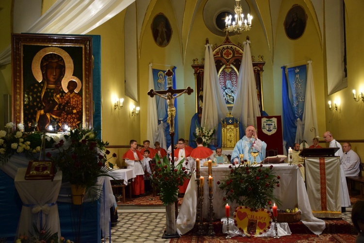 Powitanie ikony MB Częstochowskiej w Nowym Mieście nad Pilicą