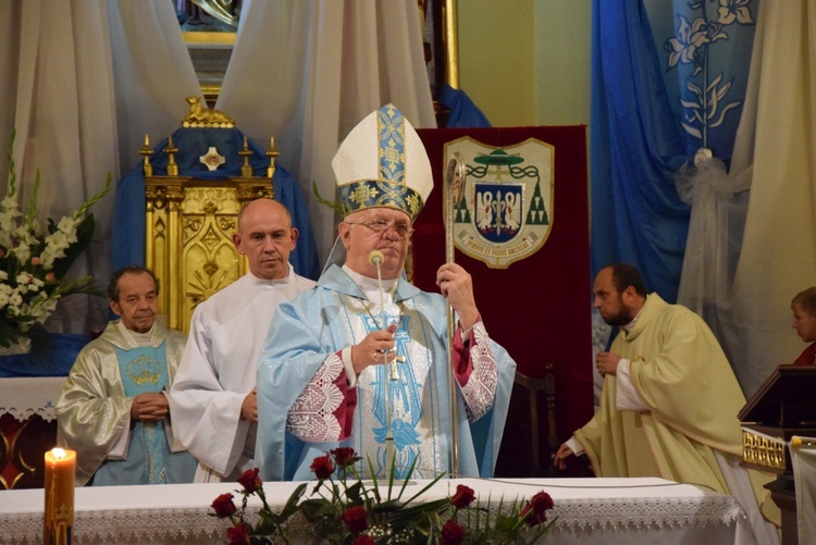 Powitanie ikony MB Częstochowskiej w Nowym Mieście nad Pilicą