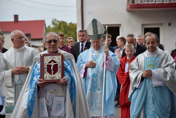 Powitanie ikony MB Częstochowskiej w Nowym Mieście nad Pilicą