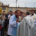 Powitanie ikony MB Częstochowskiej w Nowym Mieście nad Pilicą