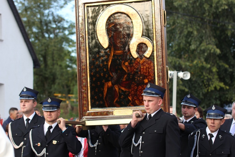 Powitanie ikony MB w Łęgonicach