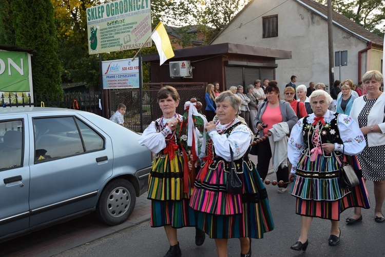 Powitanie ikony MB Częstochowskiej w Rzeczycy