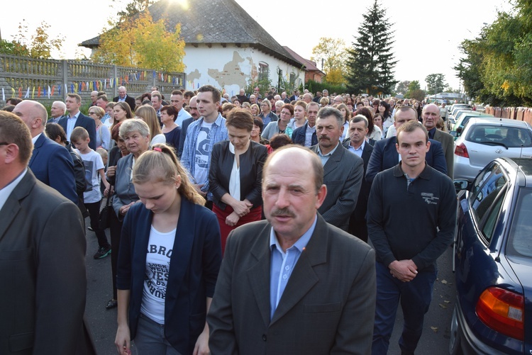 Powitanie ikony MB Częstochowskiej w Rzeczycy